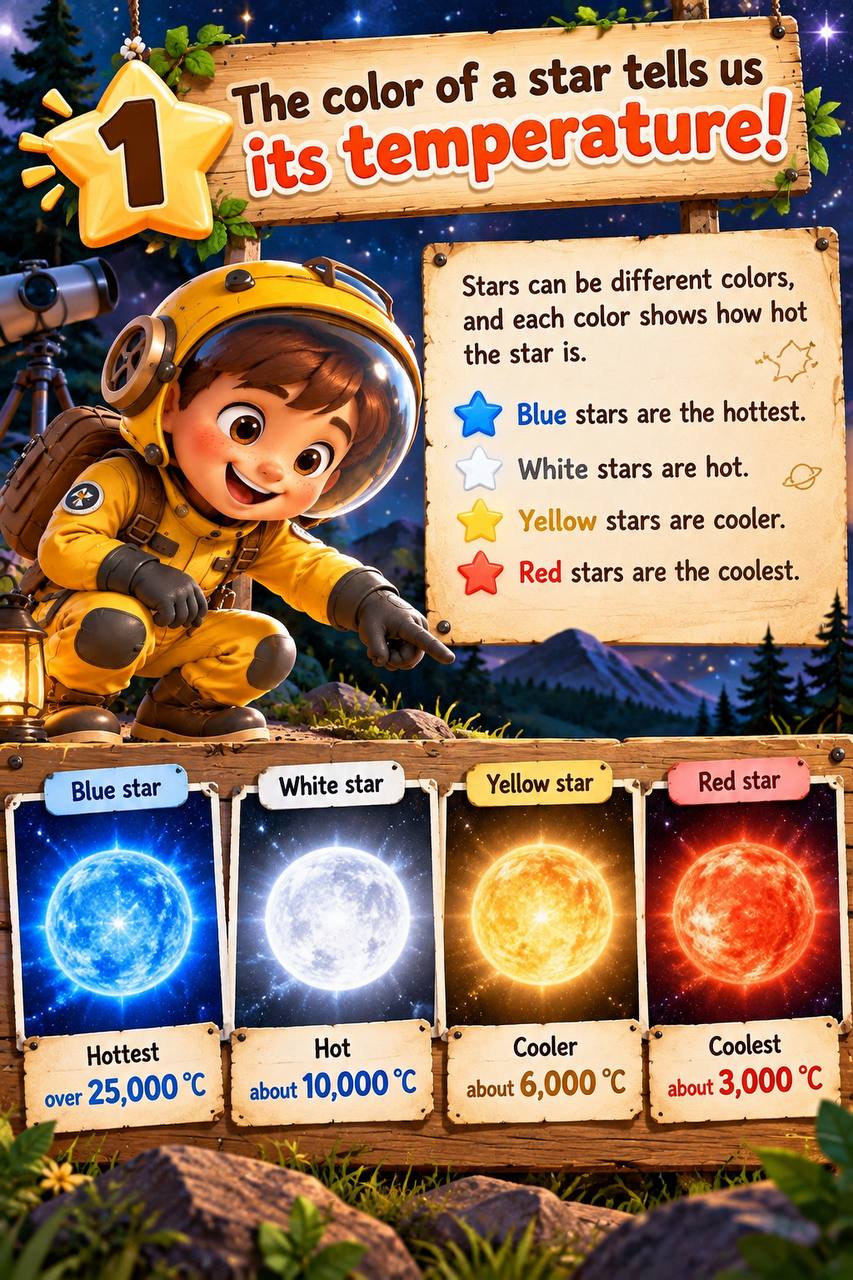Why Do Stars Twinkle?, illustrated page 1 of 5